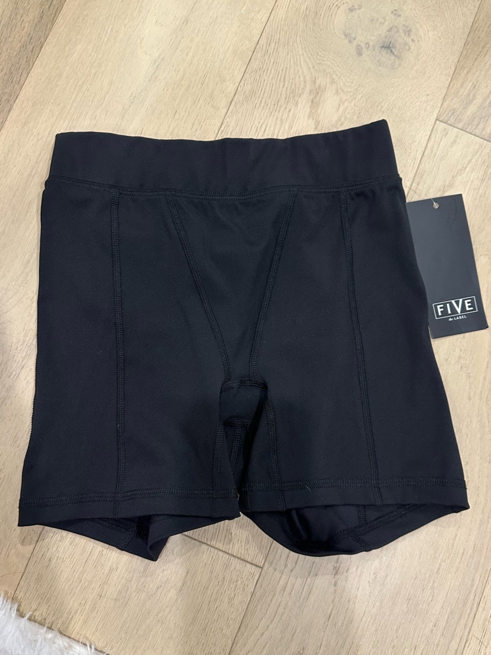 FIVE Kids Black Dance Shorts - Stretch Performance Briefs